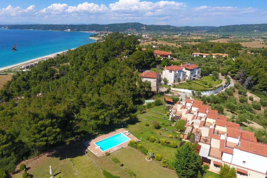 Beautiful View Villa In Possidi, Halkidiki Каландра Экстерьер фото